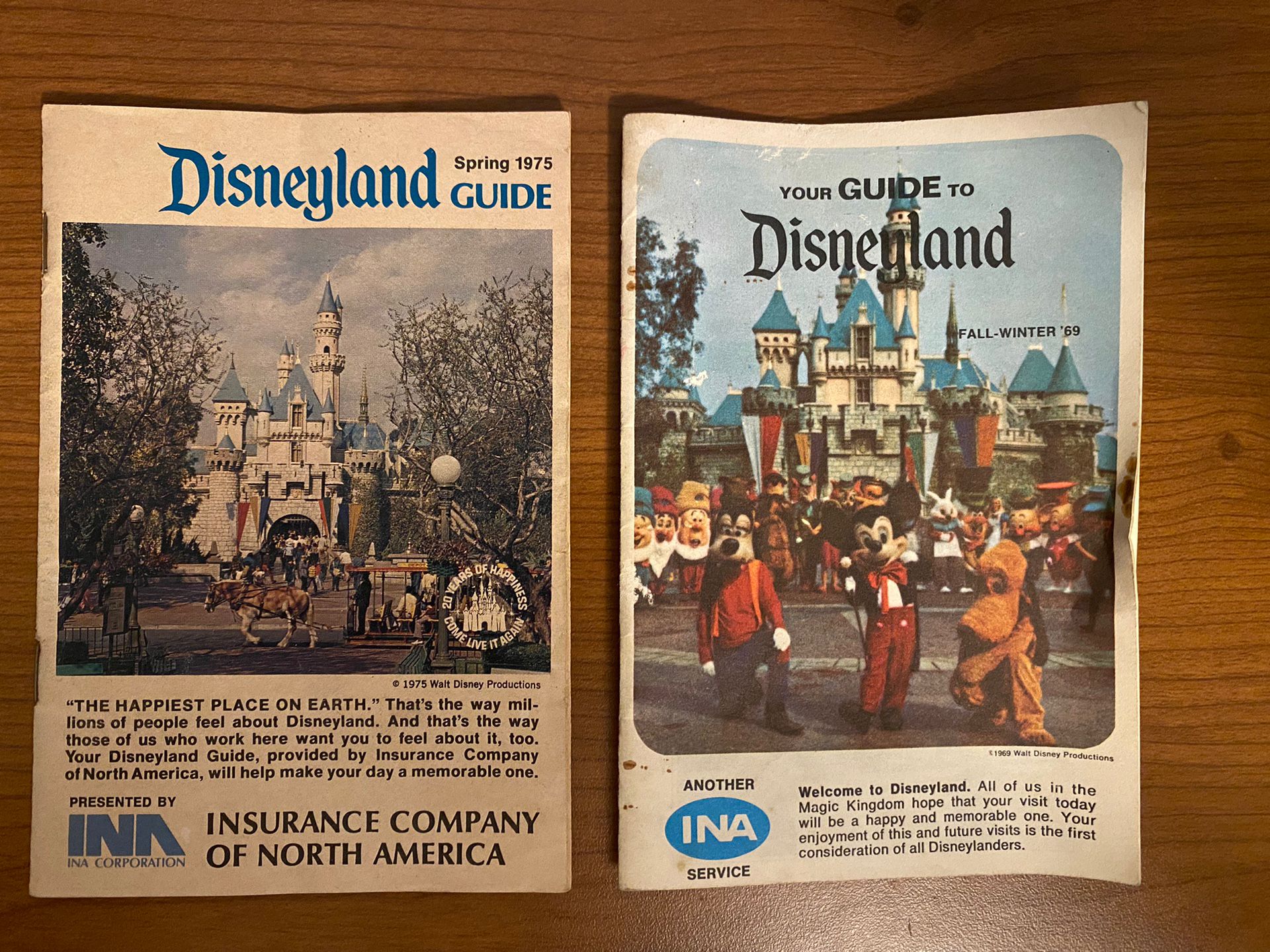 Vintage Disneyland Guides