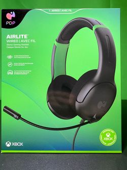 PDP Gaming AIRLITE Xbox Headset HF-048-141-XBOX-00-R