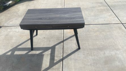Grey Wood Desk