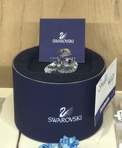 Swarovki crystals snake figurine