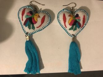 Aretes artesanales