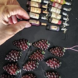 Wine Theme Charms