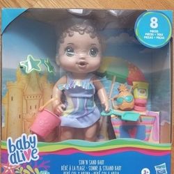 Baby Alive Sun N Sand Doll New