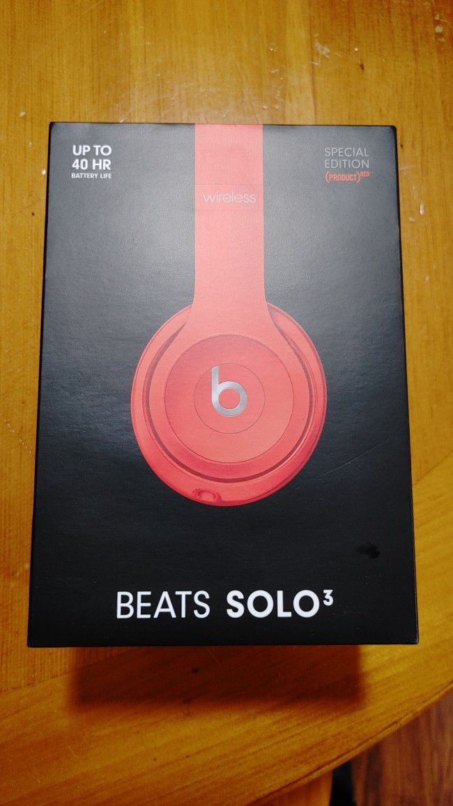 Beats solo 3 Special Edition Red