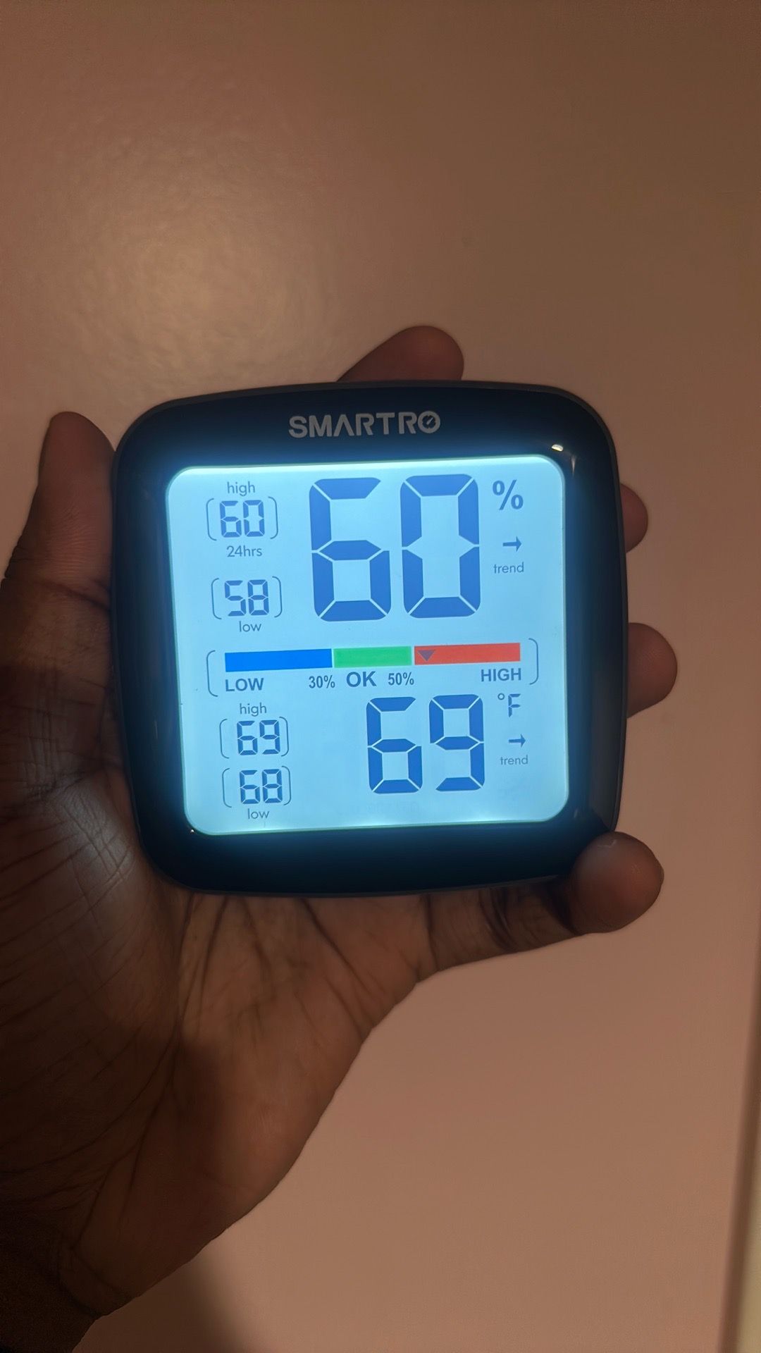 Digital Hygrometer and thermometer