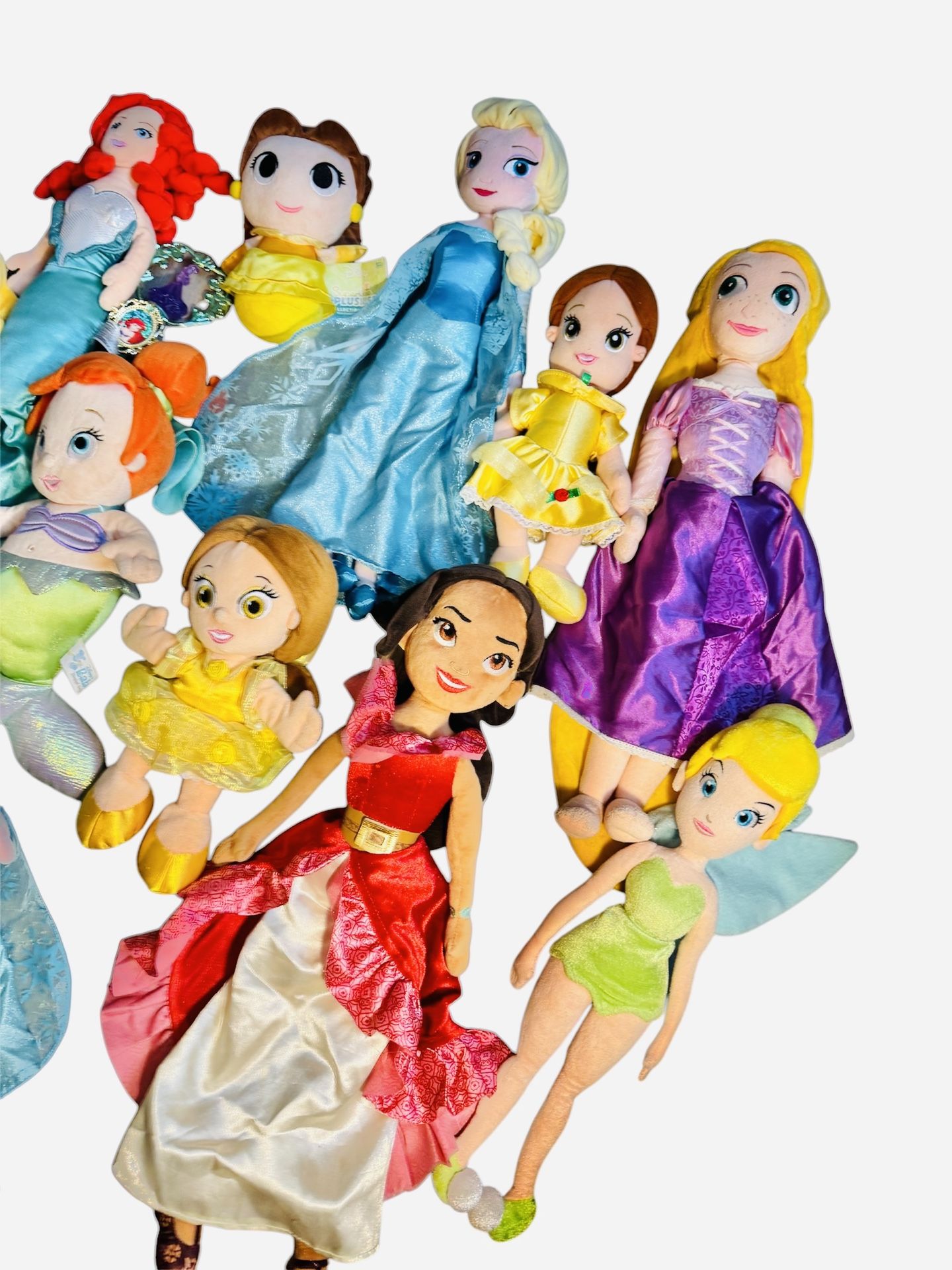 Disney Princess plush lot (11)