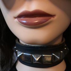 Black Leather Choker