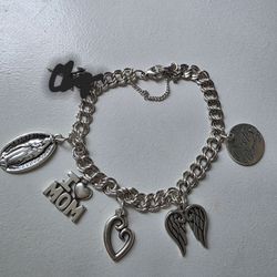 James avery bracelet with charms