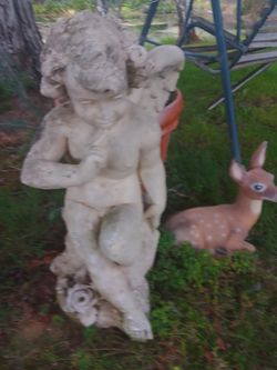 Collections Of Statutes And Birdbaths