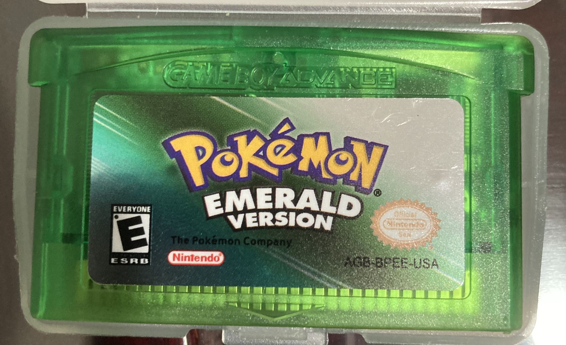 Pokémon Emerald Nintendo Gameboy Advance GBA Cart Rpg Pocket Monster Ray Z V X Y
