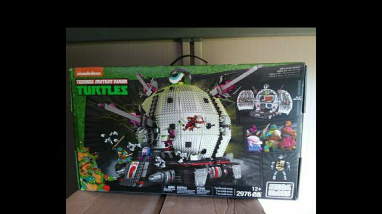 Mega Bloks Technodrome TMNT Lego