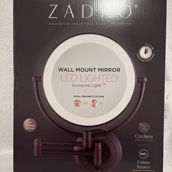 Zadro Lighted Wall Mount Mirror 