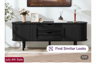 Media console - black