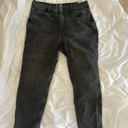 Hollister high rise mom jeans