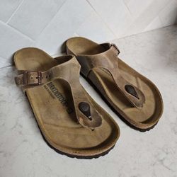 Birkenstock sandals, size 7