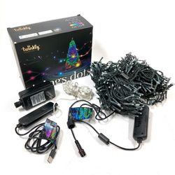 Twinkly - Smart Light 400 RGB LED Light String and 60 Dots (Gen 2) - Multi
