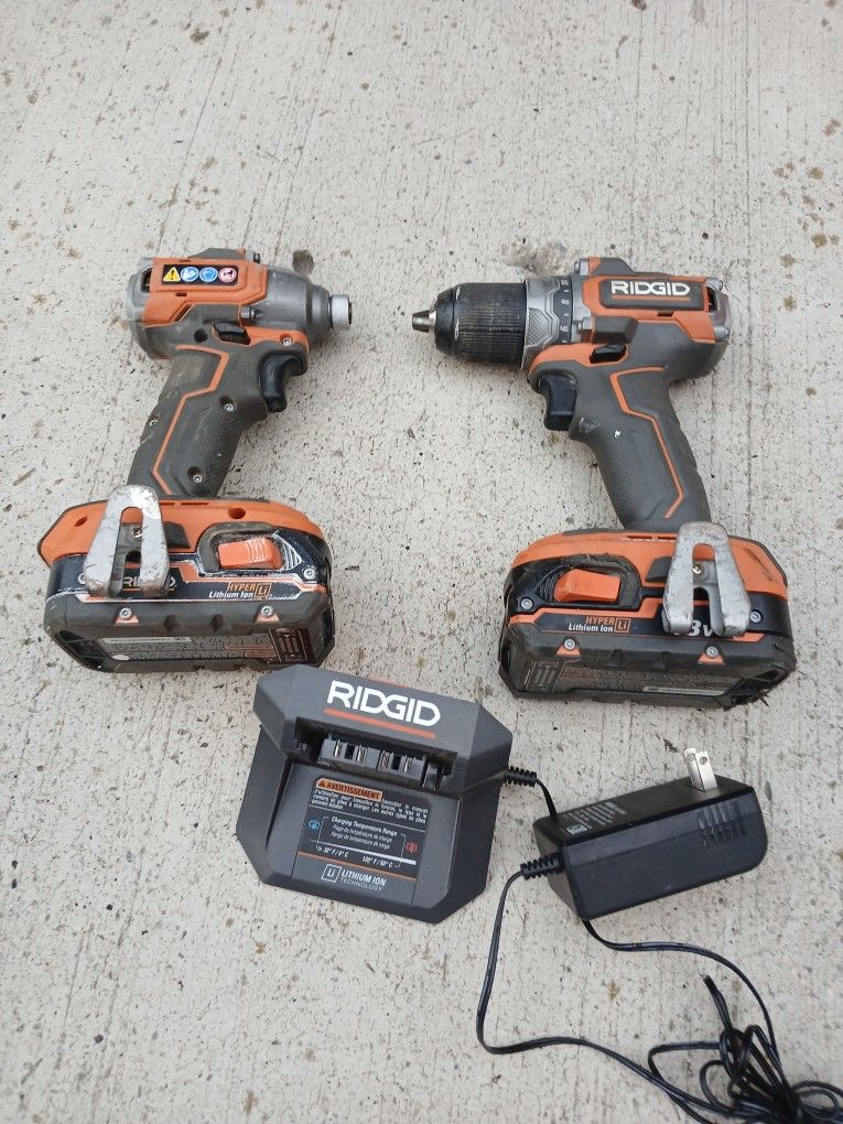 Rigid Drill 18v Good Condition