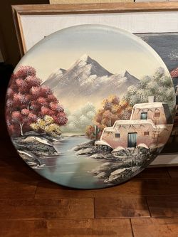 Classic Framed Wall Art Painting 2 for Home