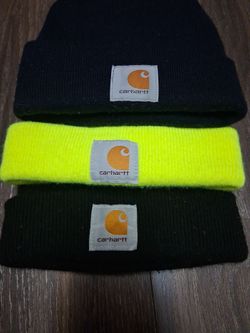 All 3 Carhartt beanies for $15.. If the listing's up they're available