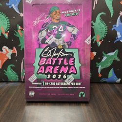 2026 Bo Jackson Battle Arena Hobby Box 