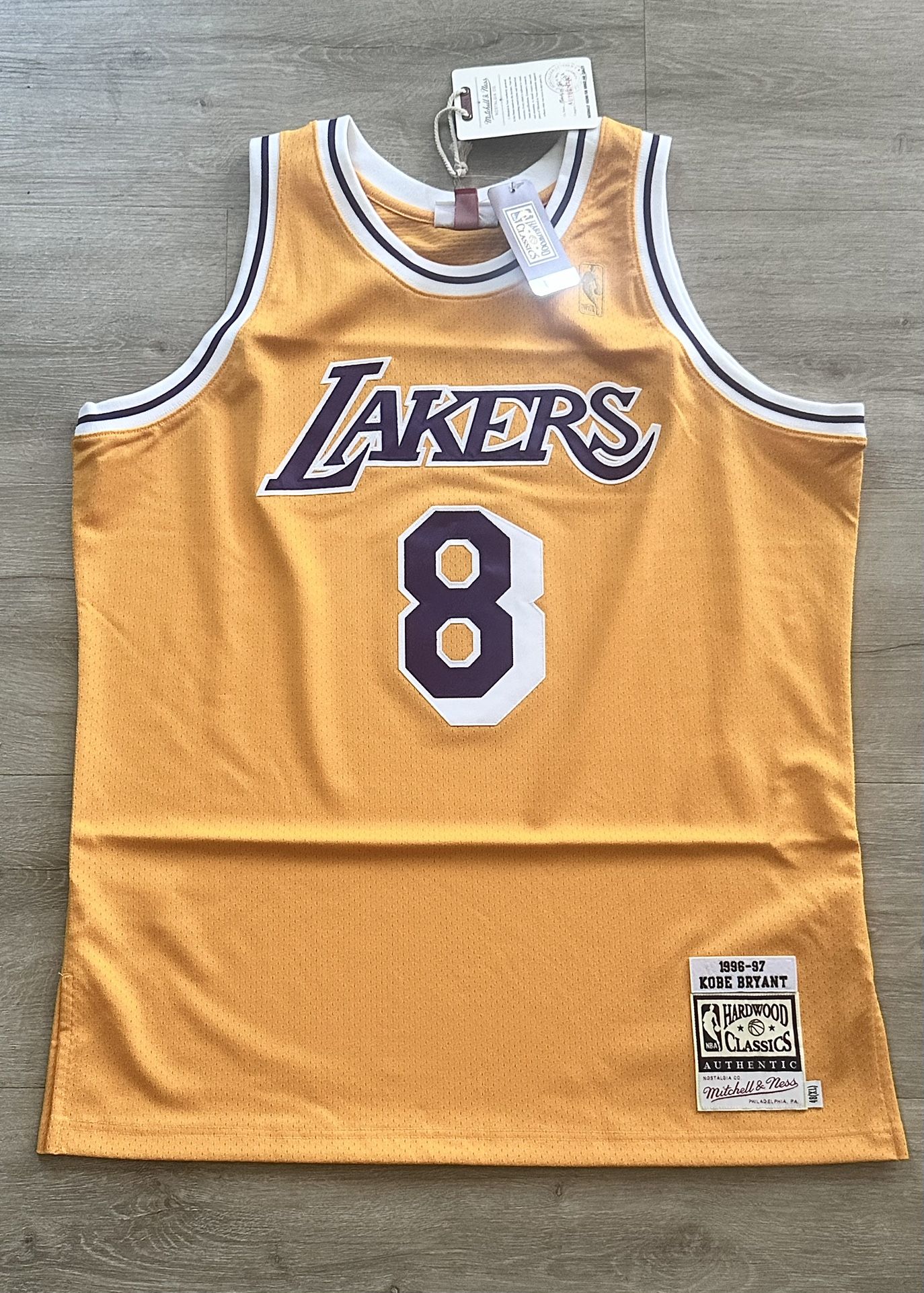 NEW Mitchell Ness 100% Authentic Home Lakers Jersey Kobe Bryant - Main Image