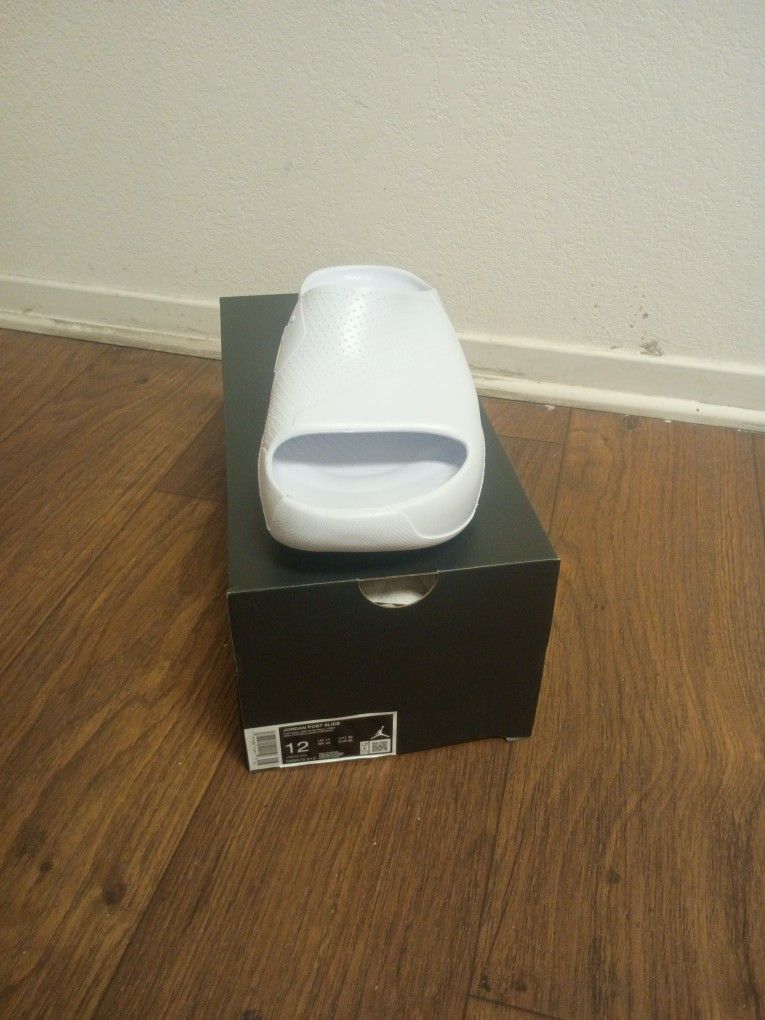 Jordan Post Herren-Slides – Football Grey Men Size 12 New