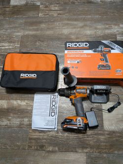 Ridgid 18V 1/2 In Hammer Drill Kit