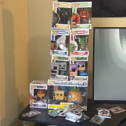 funkos. prices vary but not too pricey