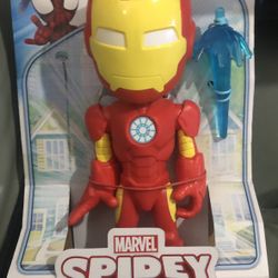 SPIDEY & HIS AMAZING FRIENDS IRONMAN FIGURE DISNEY JR.