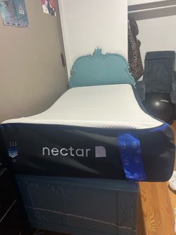 Nectar Twin Bed Set – Mattress & Solid Wood Frame – $200