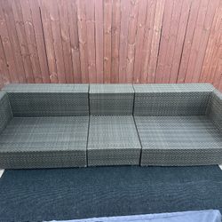 Outdoor Furniture Set - Wicker, Dedon - Patio, Couch