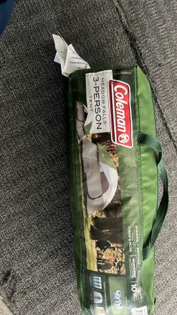 Coleman tent