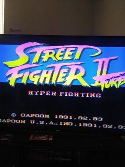 Street Fighter 2. Super Nintendo