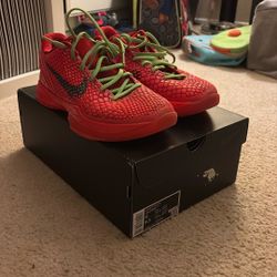 Kobe 6 reverse grinches size 8 (used 20-25 times)