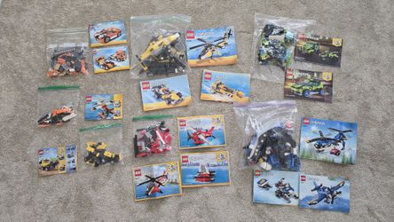 Seven (7) Lego Creator Bundle Lot Set