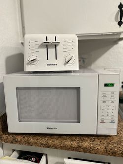 Toaster & microwave