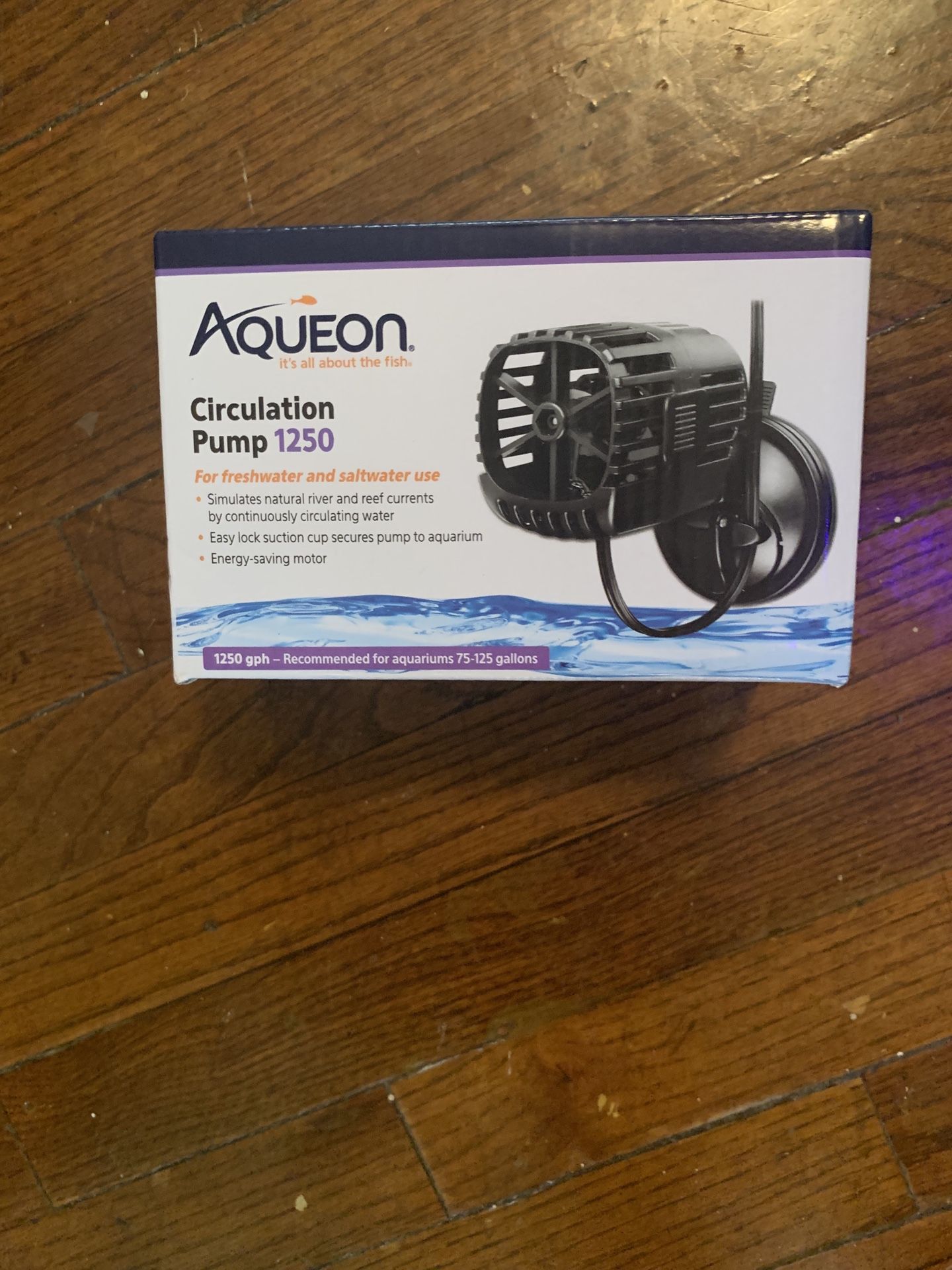 Pump for 125 gallon fish tank