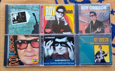 Roy Orbison 6 CD Lot A Black & White Night Live Ballads Oh Pretty Woman Etc
