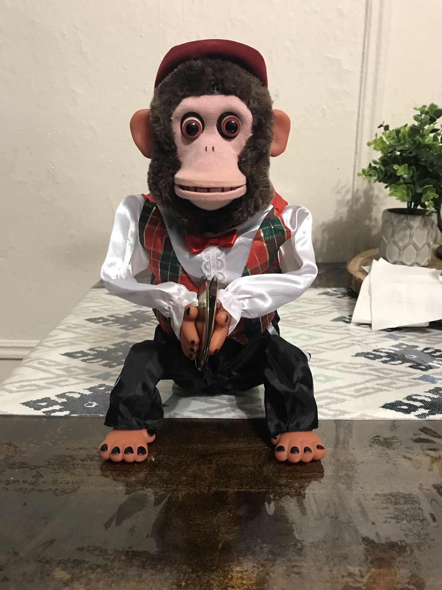 Vintage Charley Chimp, Cymbal-Playing Monkey