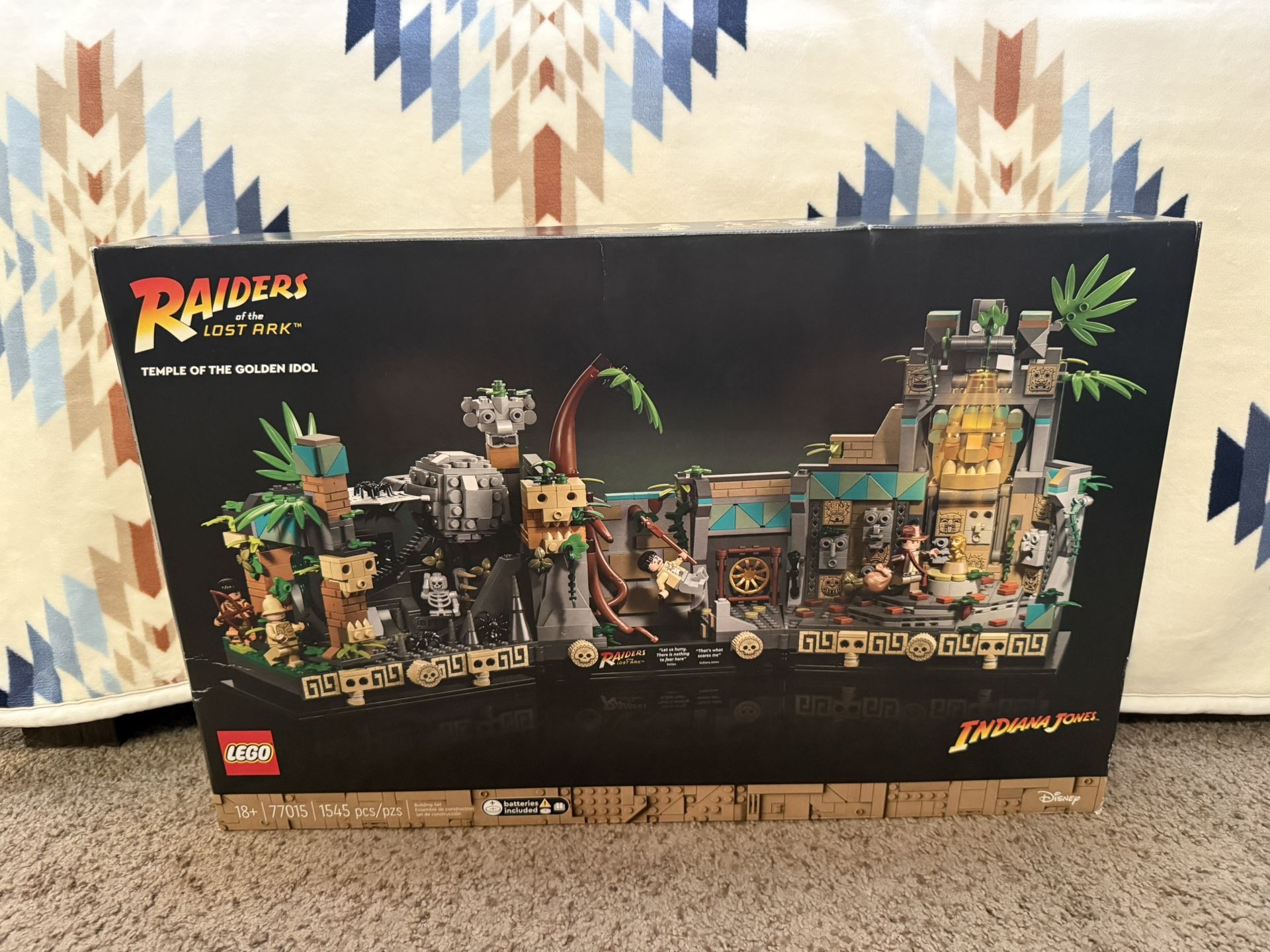 Indiana Jones Temple Of Golden Idol Lego 77015