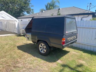 Toyota truck bed utility trailer