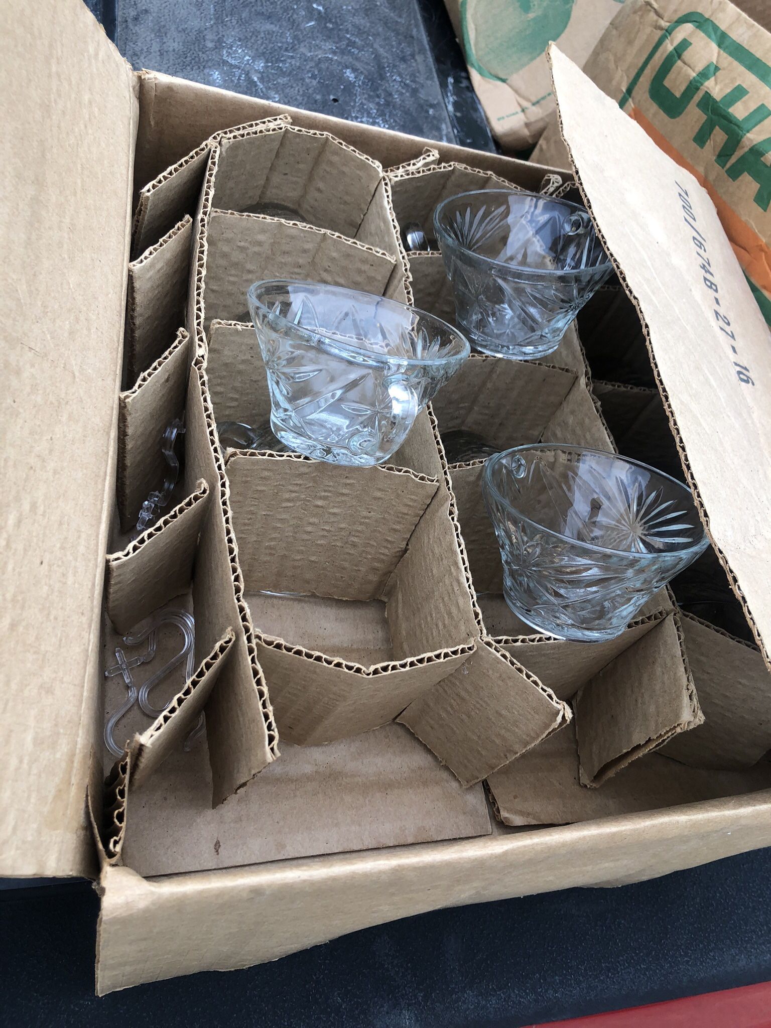 Glass Punch Cups