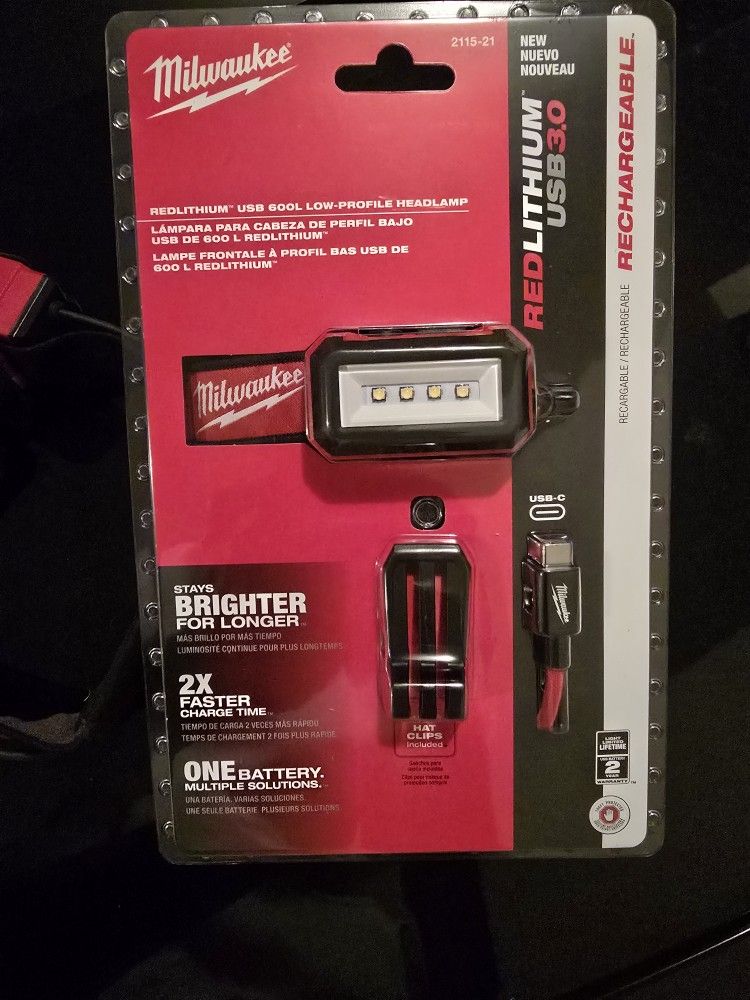 Milwaukee Low Profile Headlamp