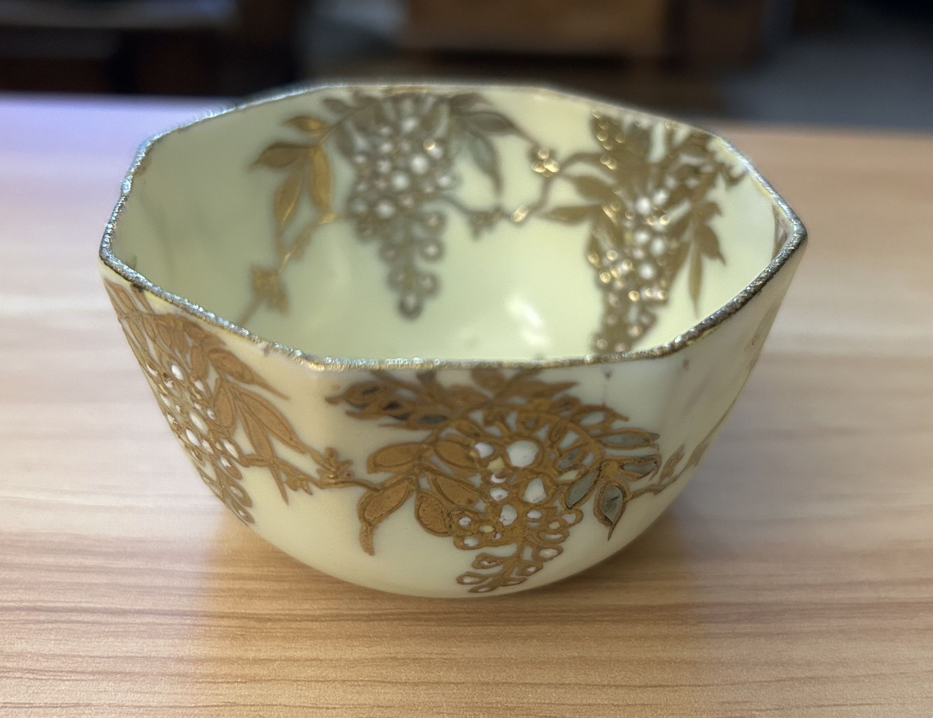 Nippon Hand Painted Porcelain Bowl