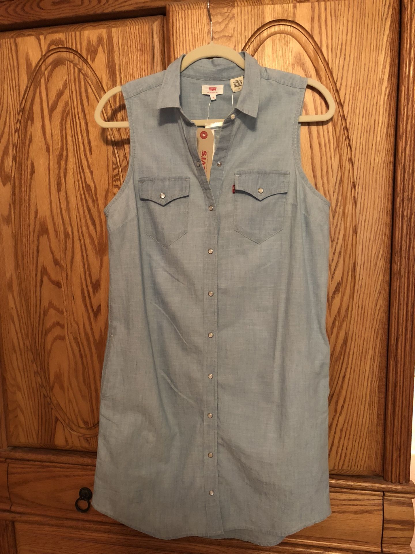 NEW - Women's Levi's® Western Jean Shirtdress