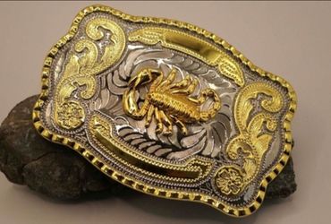 5.9" BIG Scorpion Belt Buckle SHIPPING AVAILABLE