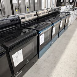 Open Box Electric Ranges Starting @ $399 - Call For Availability