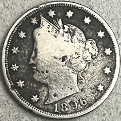 1896 Liberty “V” Nickel
