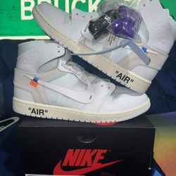 AIR JORDAN 1 RETRO HIGH VIRGIL ABLOH ARCHIVE ALASKA SIZE 12 IN HAND ‼️‼️‼️
