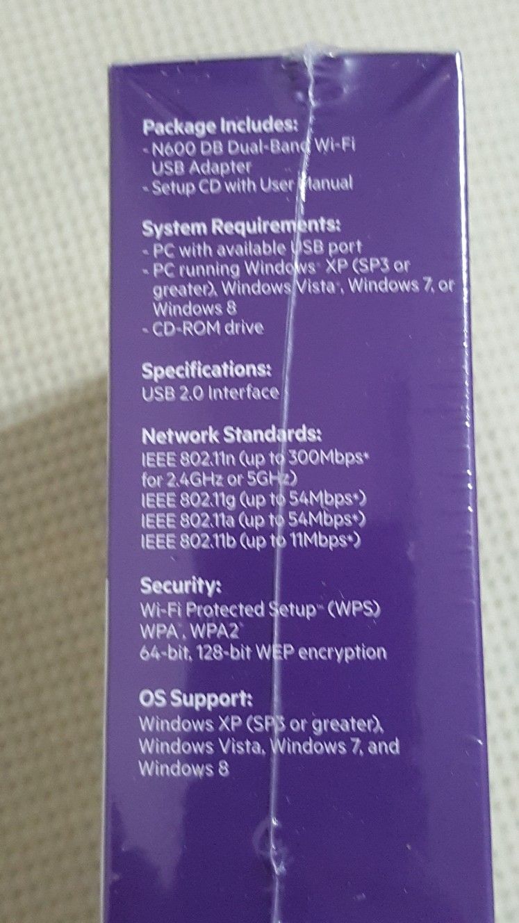 Belkin WiFi USB Adapter N600